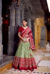 LNB 1246 Tussar Silk With Ikkat Print Lehenga With Blouse Dupatta Wholesale Price In Surat